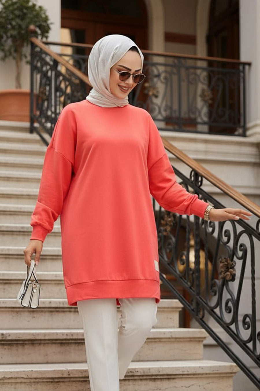 Coral Modest Tunic 30644MR
