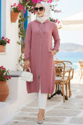 Zippered Dusty Rose Modest Cape 70792GK