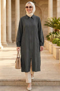 Zippered Black Modest Cape 15512S