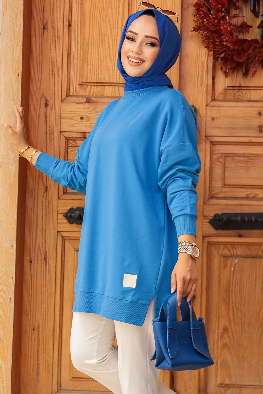 Blue Modest Tunic 30644M