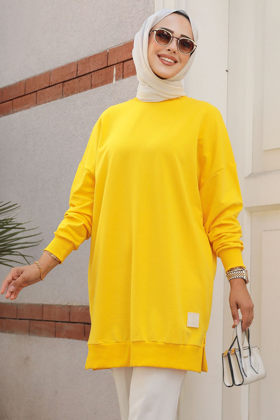 Yellow Modest Tunic 30644SR